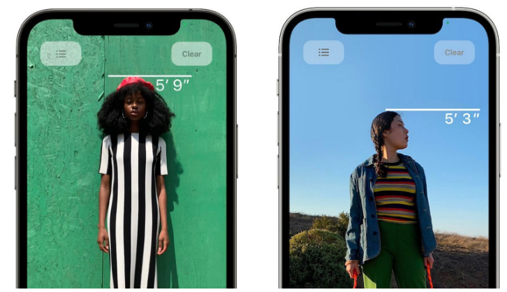 金堂苹果服务网点分享通过iPhone激光雷达测量身高方法教程 